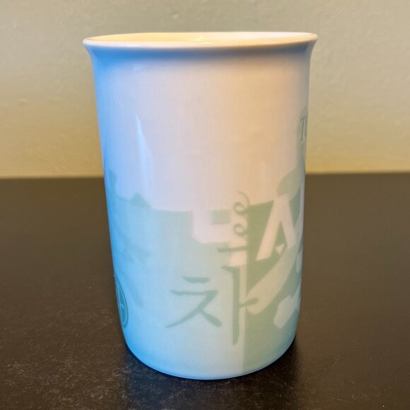 Vintage STARBUCKS COFFEE CO Asian Inspired Tea Teh Tee Porcelain Cup Mug 1998 - Picture 3 of 12